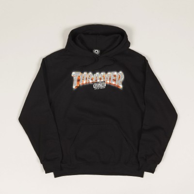 Thrasher Explicit Hoodie Black
